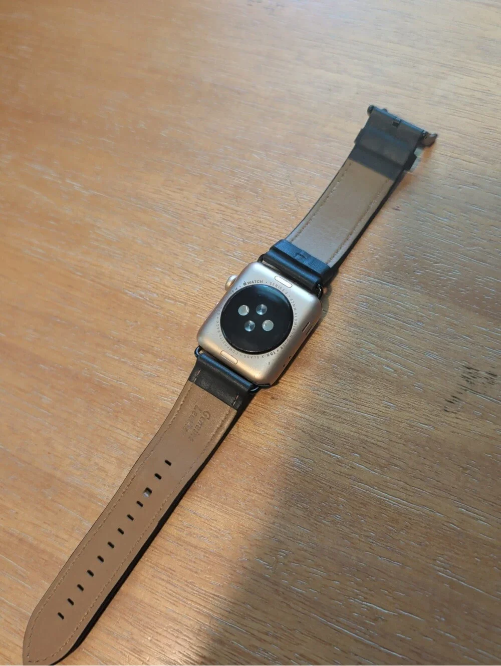 Apple Watch Series 3 38mm GPS Aluminum Case WR-50M For Parts Untested